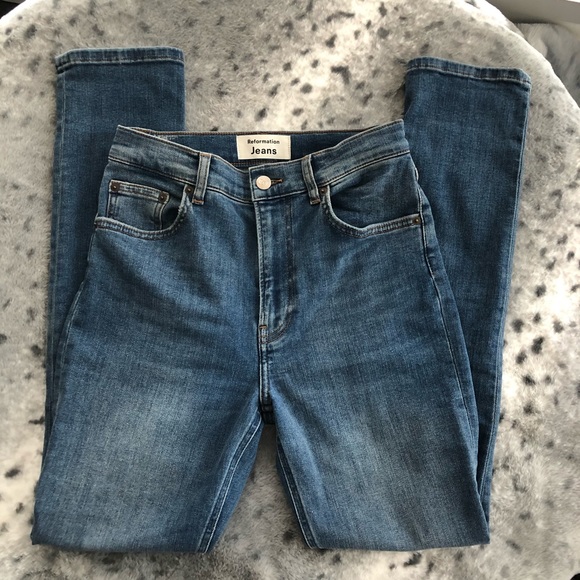 Ref High Rise Jeans - Picture 4 of 5